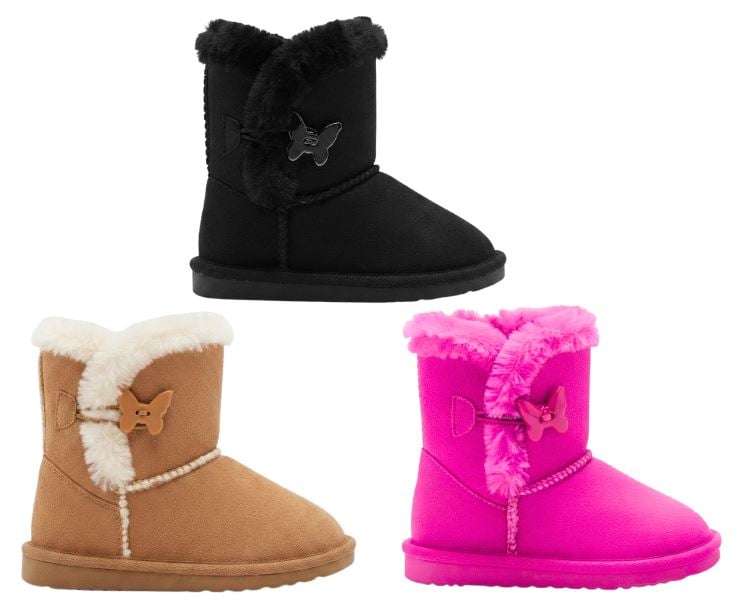 K965 - BLACK - CHESTNUT - FUCHSIA
ASSORTED KIDS SIZES IN THE BOX
24 PAIR