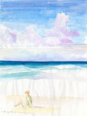 Blueys Beach- and the reason for the ripples!