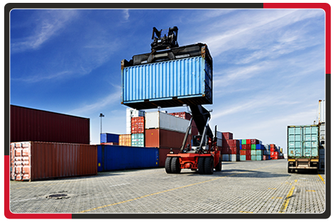 Cargo Containers at the Docks