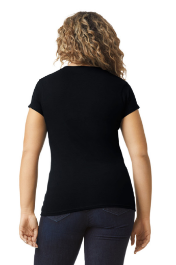 PLAYERA CON SILUETA DE DAMA