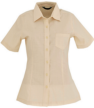 BLUSA LINO MANGA CORTA