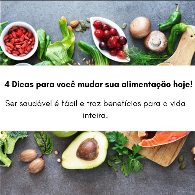 Hoje trouxemos 4 dicas para você começar sua transição para uma alimentação mais saudável

1) Comece por identificar qual alimento você come em excesso 

2) Hidrate-se. O consumo de água é fundamental, principalmente de forma pura

3) Inclua legumes, verduras e frutas no cardápio. Adicione “comida de verdade” em todas as refeições e evite alimentos congelados ou processados.

4) Pratique exercícios físicos. Se não é possível fazer todos os dias, o ideal é tentar fazer o máximo que conseguir,