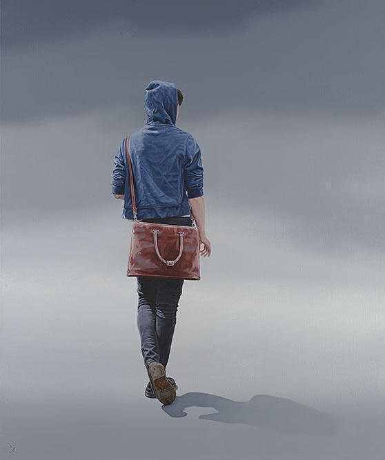 The Old Satchell, 91.5 x 81 cm, Oil on Linen, SOLD