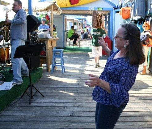 One of Rob's rabid fans (his Mom of course!) 