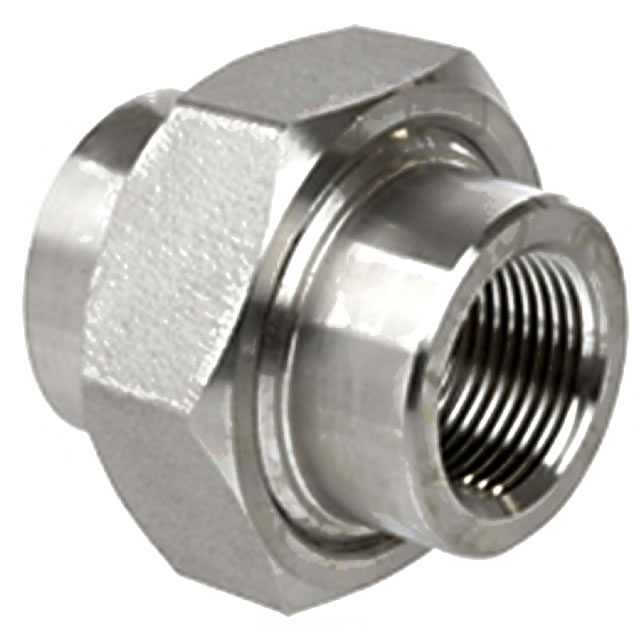 Tuerca Union (Roscados y Soldables en  Ced-40, Ced-80 en Acero Inoxidable y Acero al Carbón).