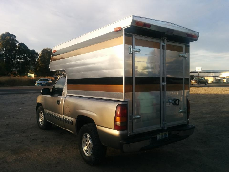 campers volado pick up de aluminio
