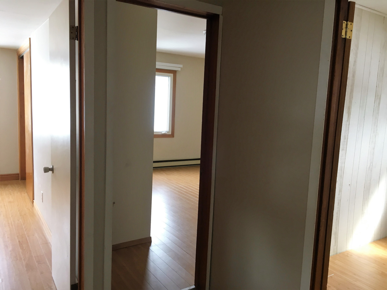Hallway Looking Into Bedrooms