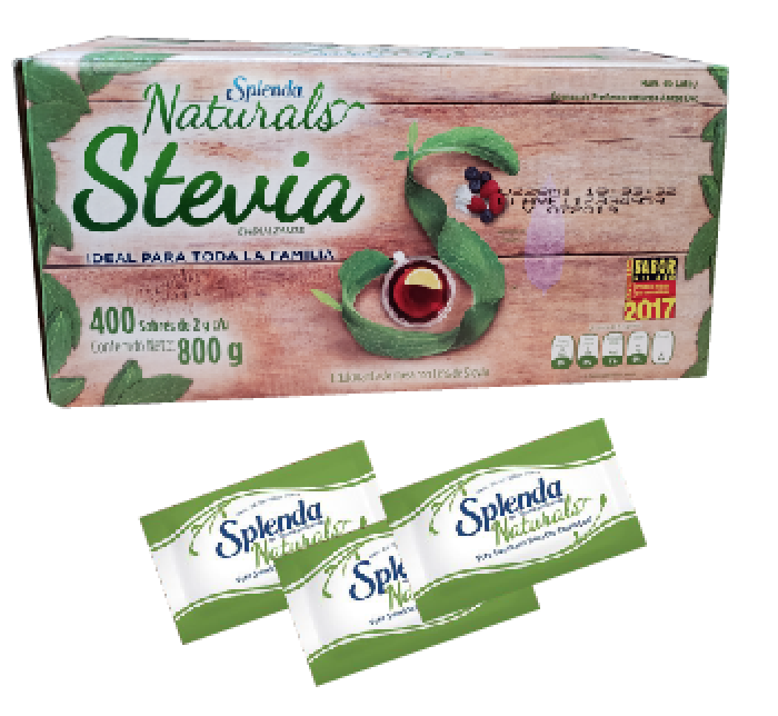 Azúcar Splenda Naturals Stevia 400/1
Código: 11817