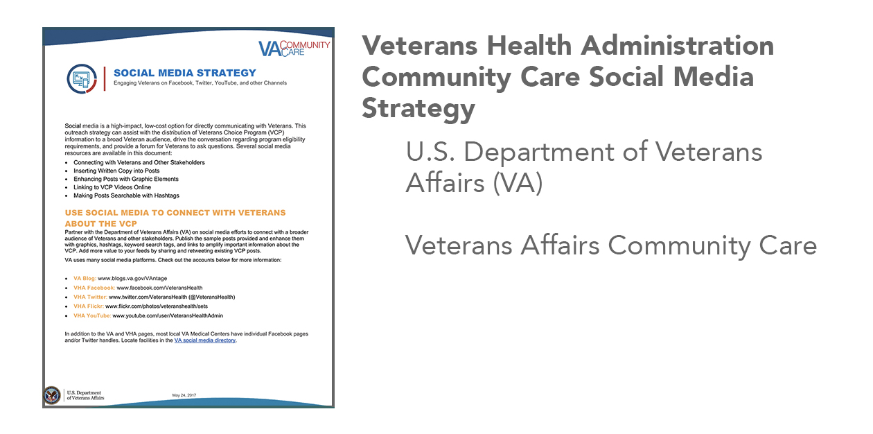 Veterans Affairs Social Media Strategy