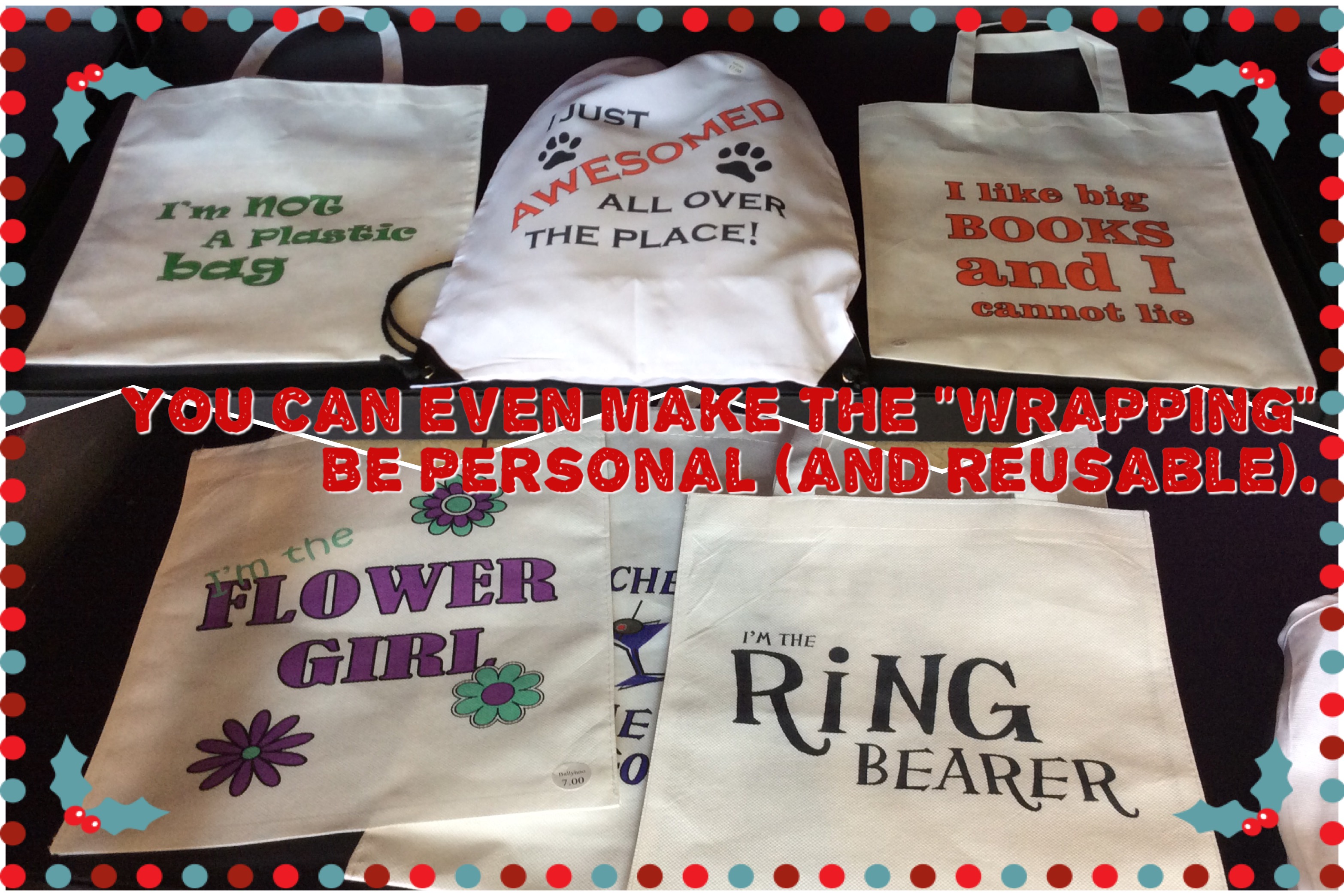 Custom Printed Reusable Bags
