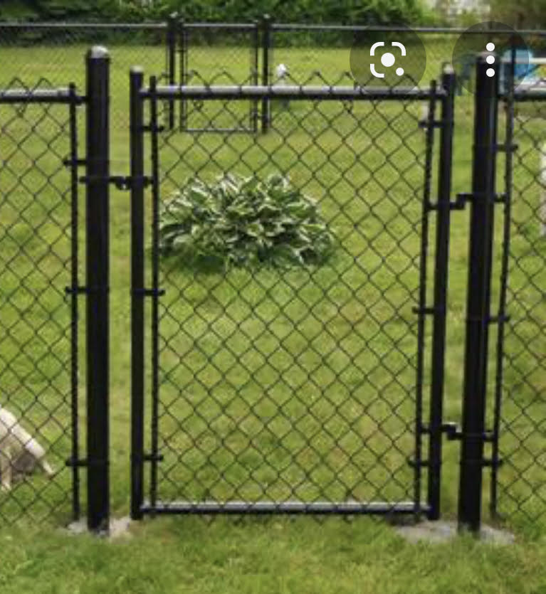 BLACK VINYL CHAIN  LINK