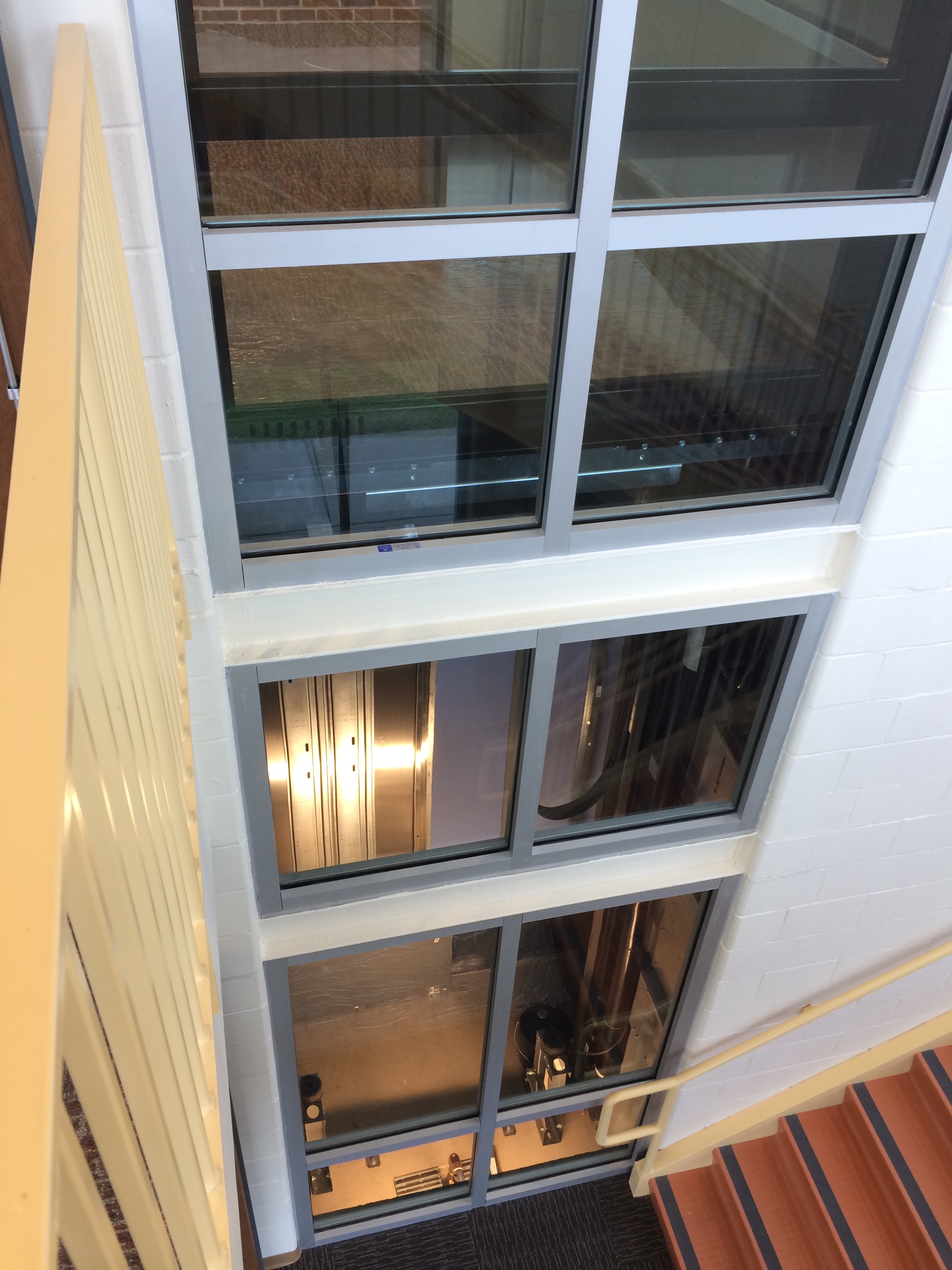 Parnell Hall / Elevator Addition
Arkansas School for the Deaf

Glass front elevator allows students to see vertical movement within the building.