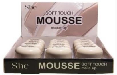 MS1017
MOUSSE SOFT TOUCH FOUNDATION

