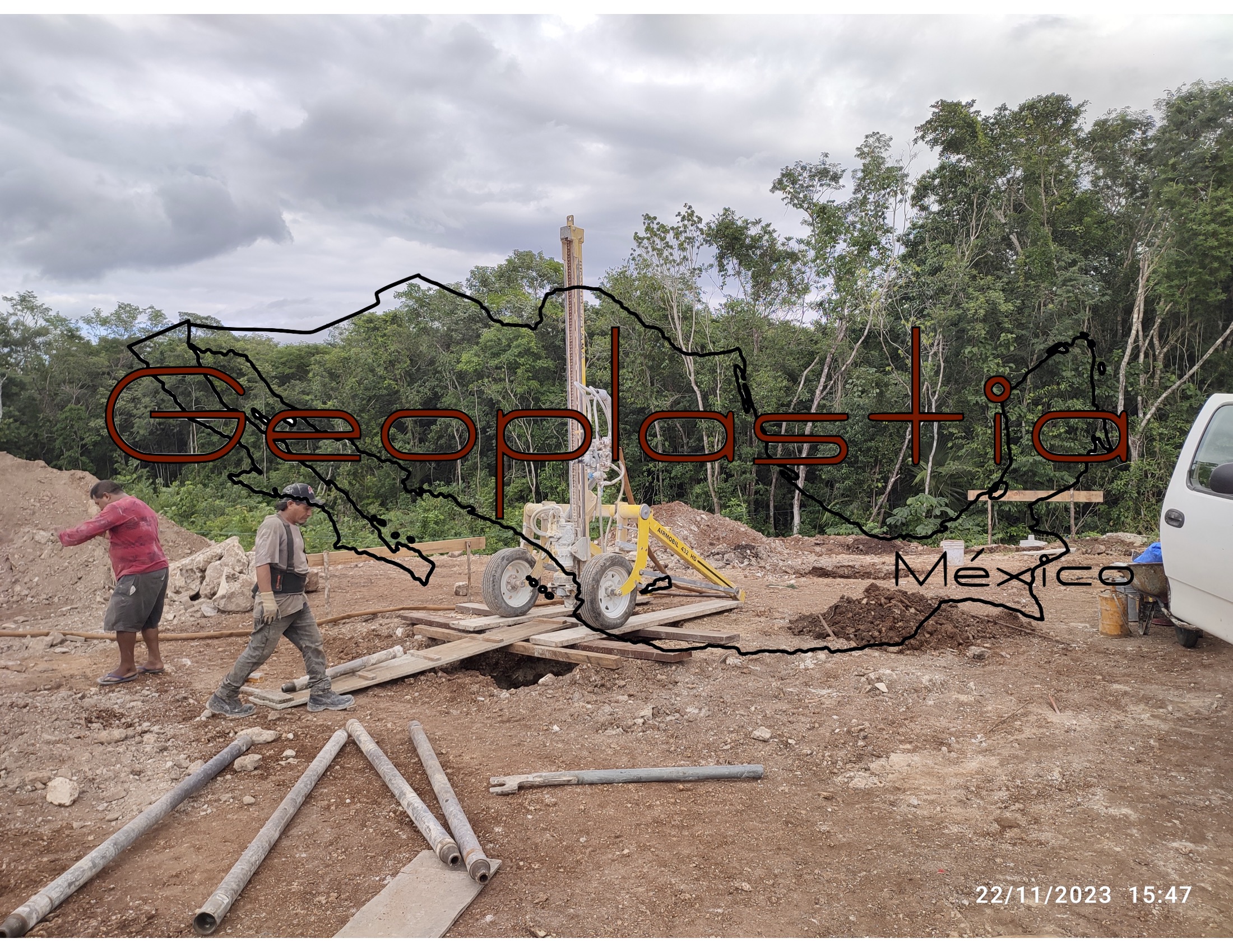 Sondeos prolongación avenida Benito Juárez