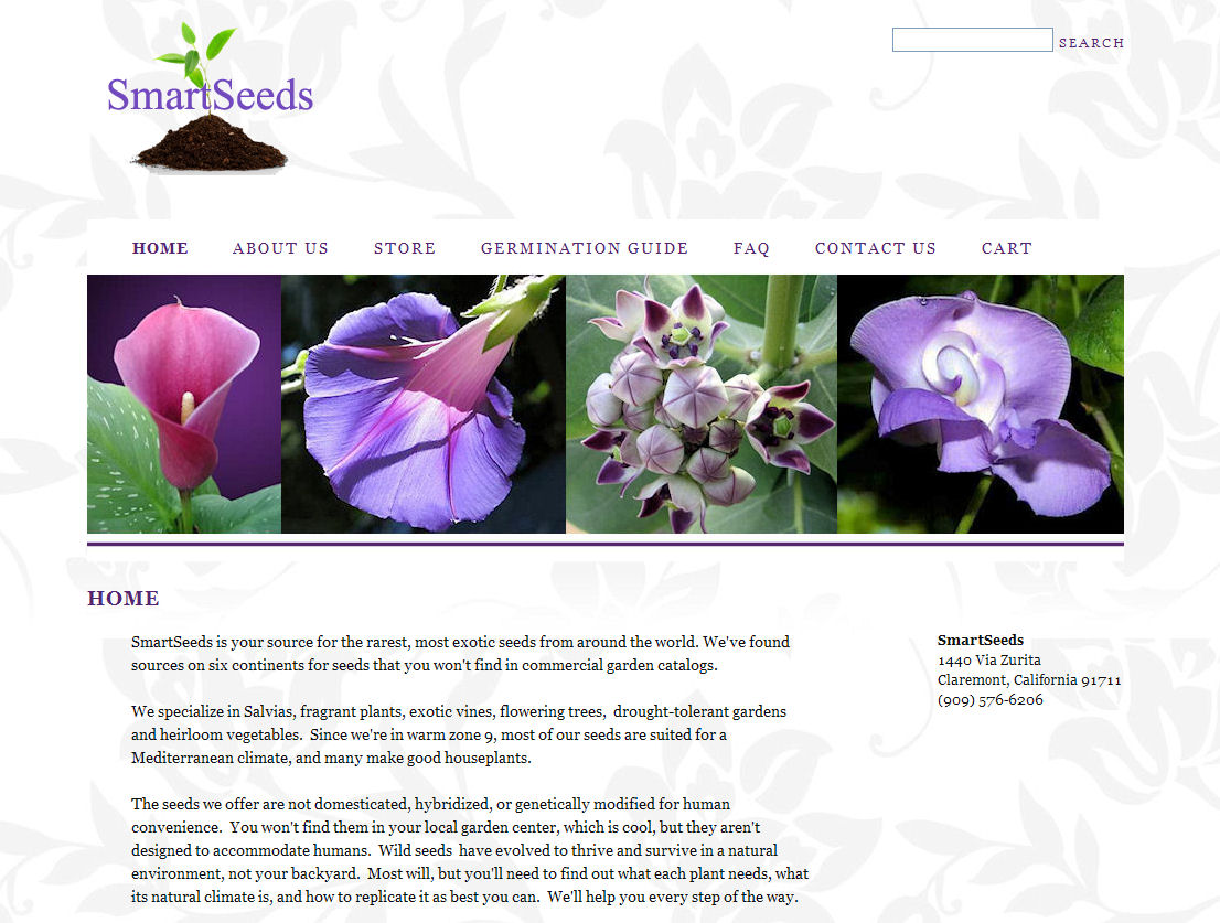 SmartSeeds Website