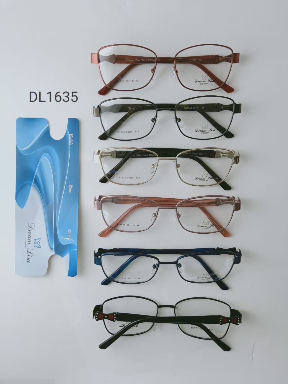 Modelo: DL1635
Colores: Vino, Azul, Cafe, Rosa, Negro y Dorado