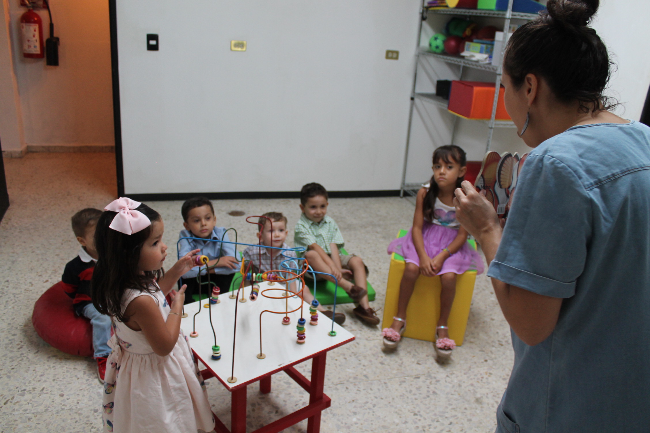 Happy kids holding notebooks