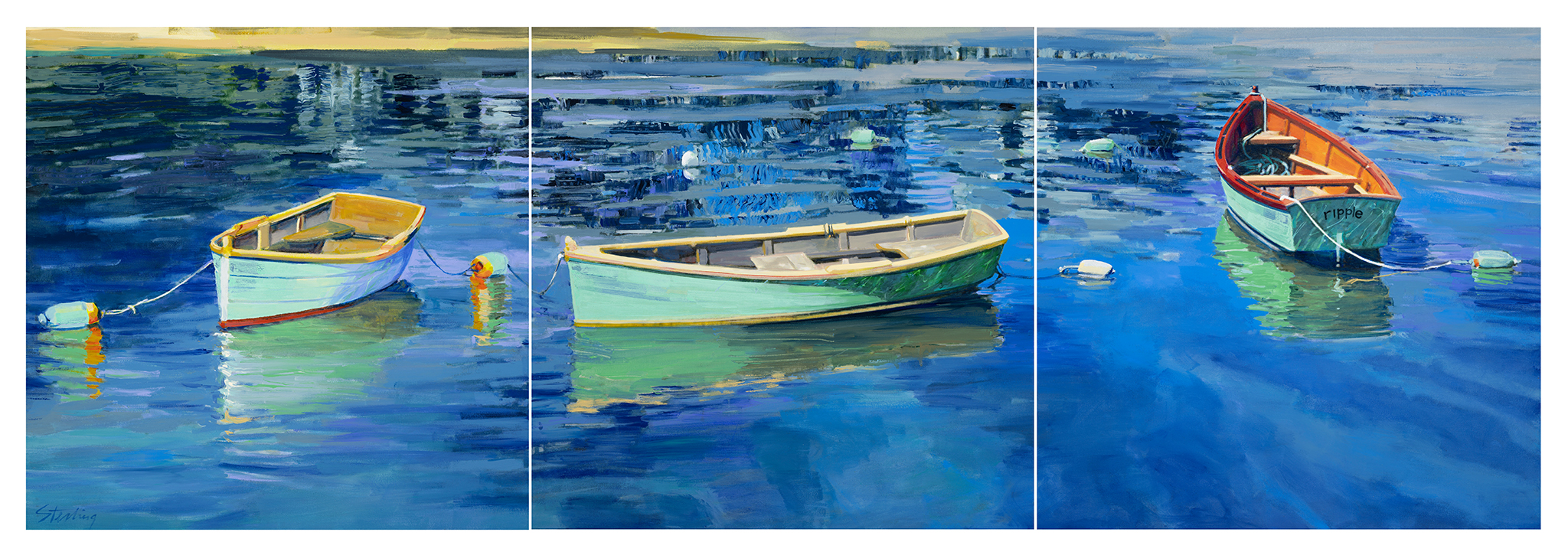 RIPPLE TRIPTYCH