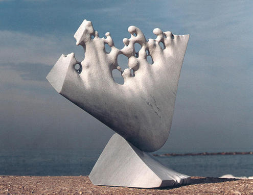 Storm Wave, marble, Italy