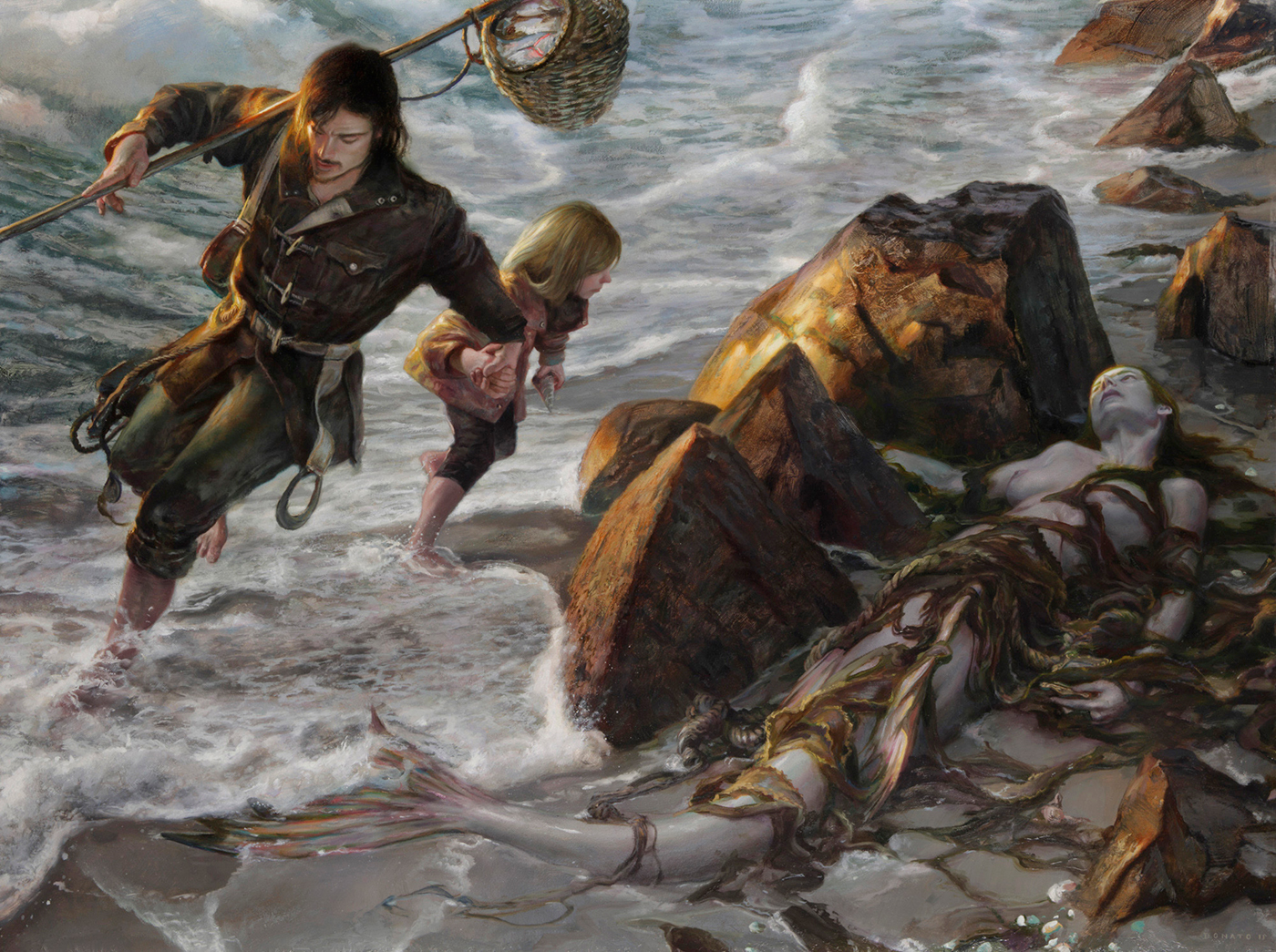 Search for Mother
36" x 48"  Oil on Panel  2011