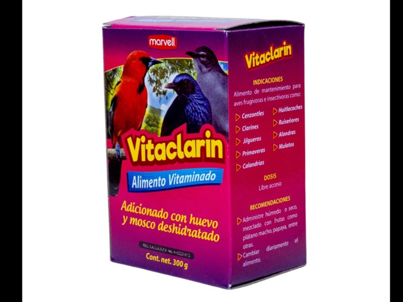 MARV030 ALIMENTO 
VITACLARIN 300 g