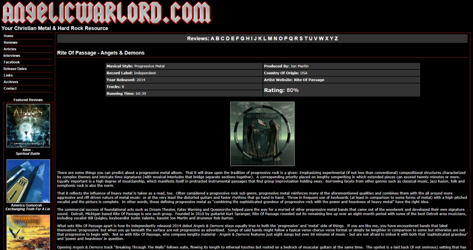 Angelic Warlord review