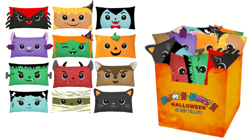 4940
HALLOWEEN SLEEP PILLOWS
(18X2.5X12 IN )
UPC 786892494003
48 CS
