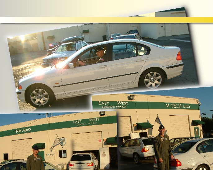 Client With White Vehicle Collage