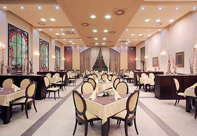 Modern Hotel Restaurant Interior