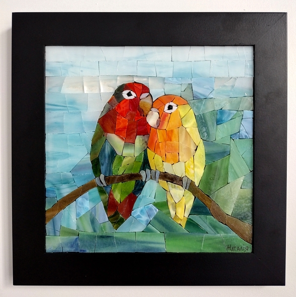 "Lovebirds"
by Nataliya Guchenia
Size - 8"H X 8"W
$250.00