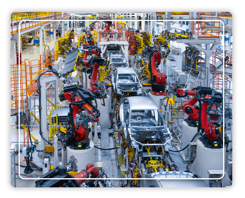 Automotive production plant
