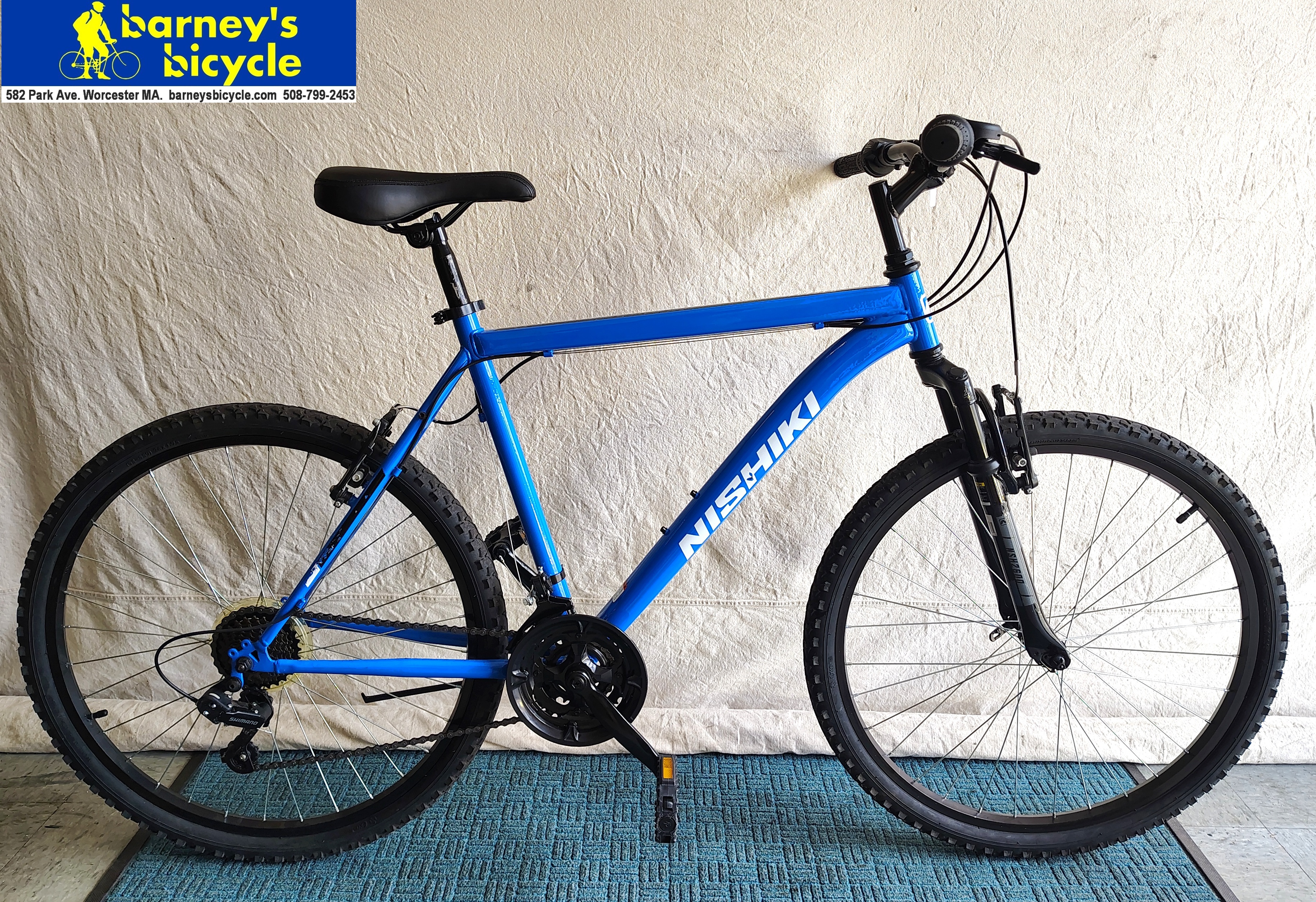 Nishiki Pueblo
Frame Size: 20" LG / Rider Height: 5'10-6'1
$309.00 (Professionally Tuned)