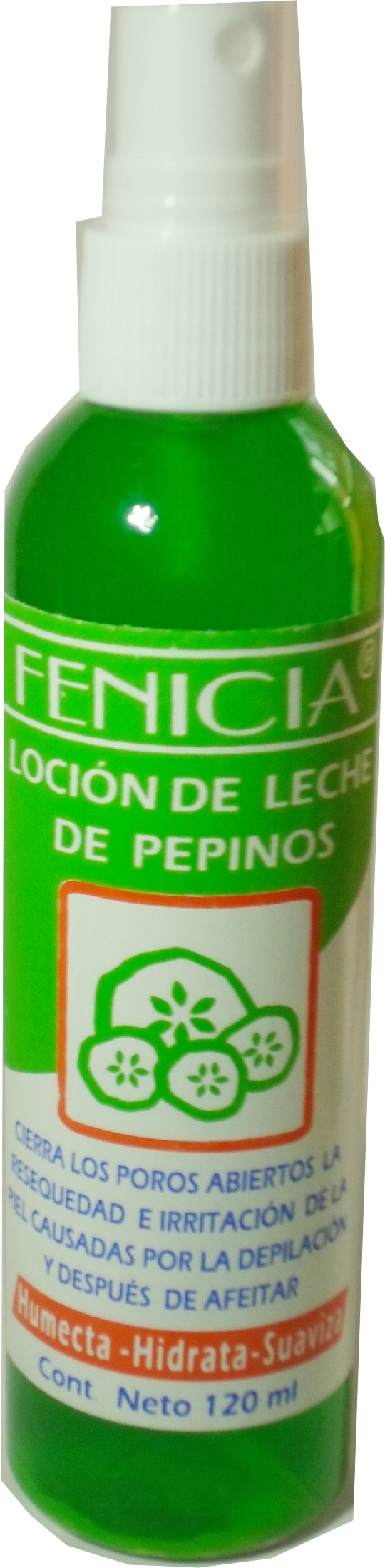 Loción de Leche de
 Pepinos 120 ml