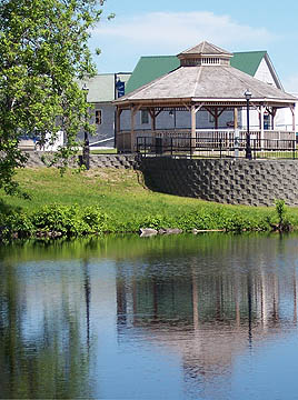 Lakeside Gazebo, Lincoln, Maine