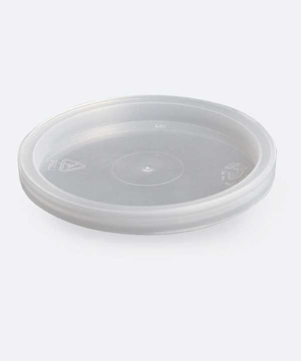 Tapa 80mm Presión Transparente