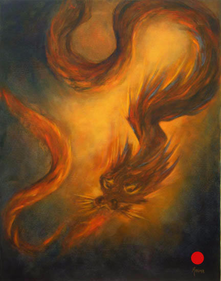 Dragon Fire
22 x 28 inches
Oil on canvas