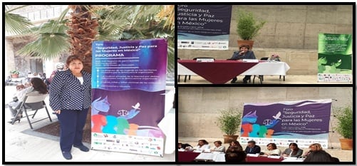 27 DE SEPTIEMBRE

Asistimos al foro "Seguridad, Justicia y Paz para las mujeres en México" participamos
 en las mesas de dialogo, el evento se desarrolló en la CDMX.
