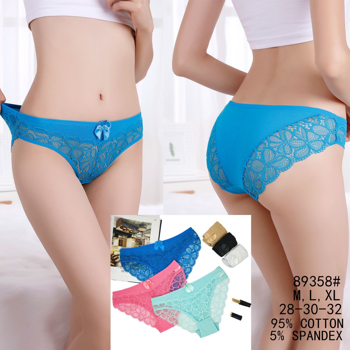 Blond woman in a summer dress