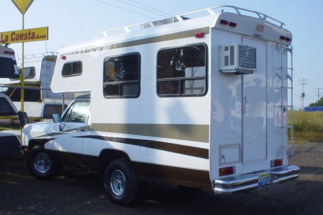 camper volado chasis