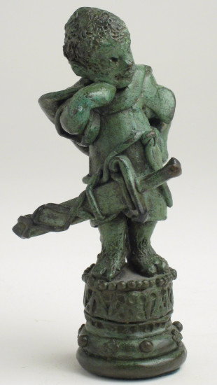 While Pawn (#2 - chess piece)
Artist: Bill Girard, Royal Oak, MI
Formerly collection of Allen Abramson
Photo courtesy of Ken Weikal, Farmington Hills, MI. 