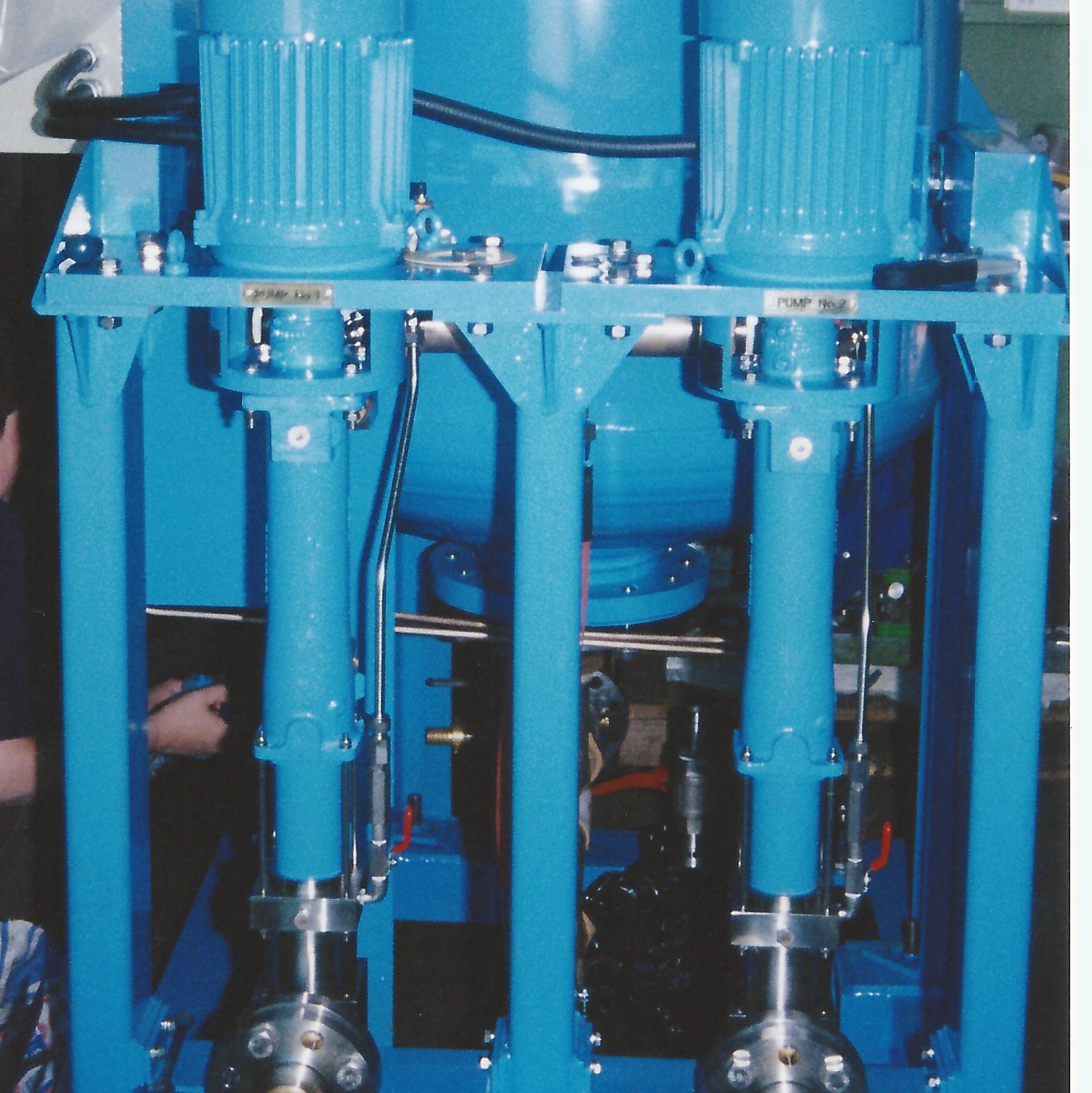 1000 litre twin pump pressure set