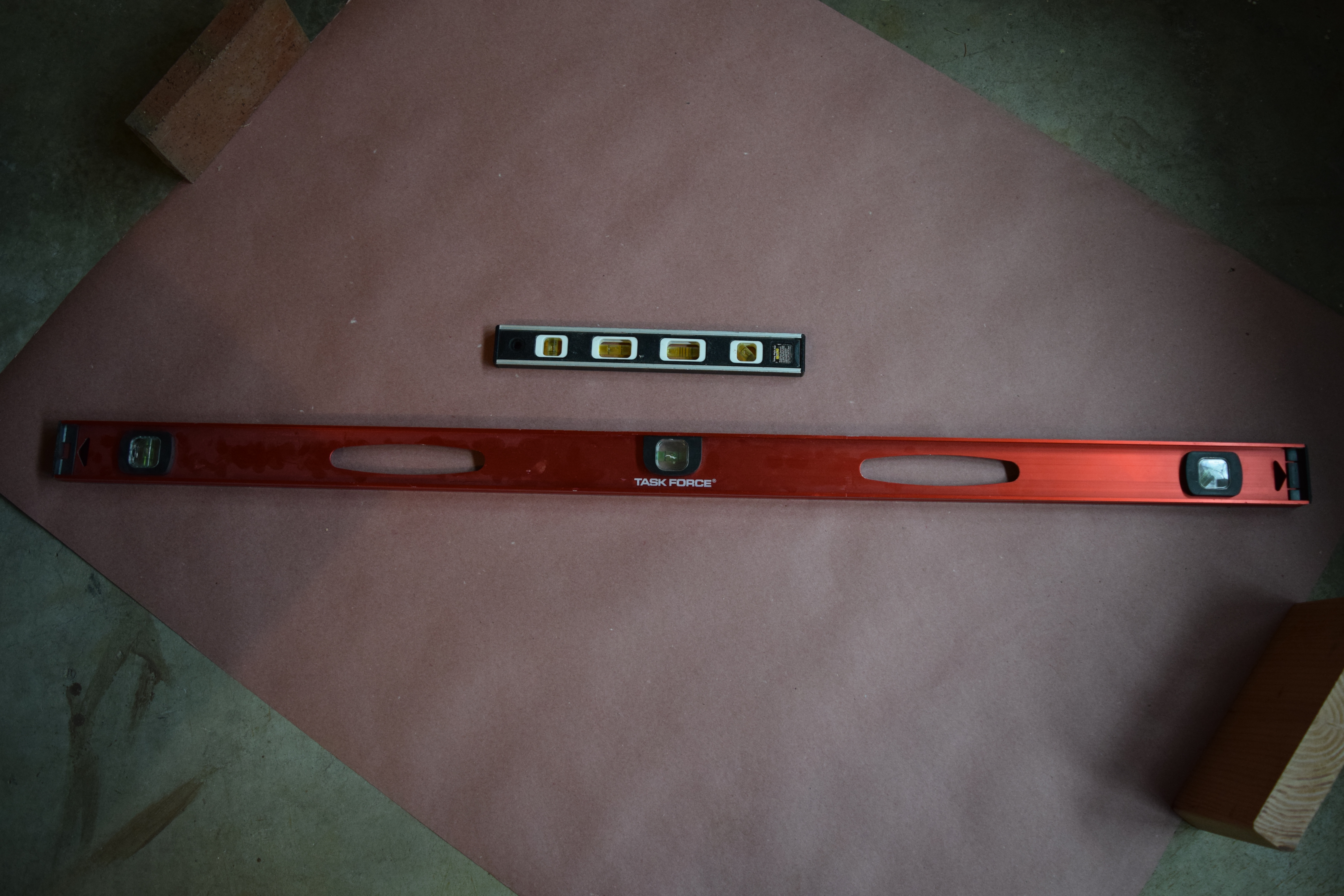 Levels (x1 48”, x1 12”)