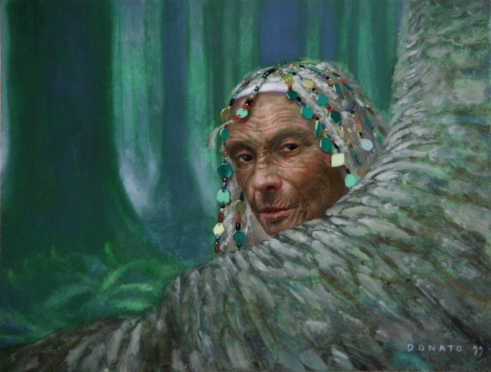 Revered Elder
Mercadian Masques
7" x 9"  Oil on Panel
private collection