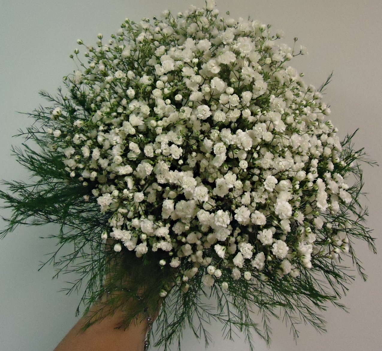 &quot;FRESH&quot;  Handtied Bouquet
    w/ Baby&apos;s Breath
     $85.00