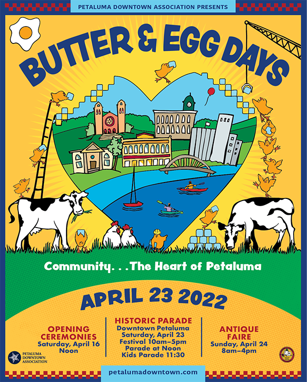 Butter & Egg Days Parade & Festival
Saturday April 23, 2022
