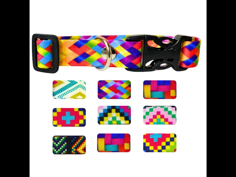 BON106 - PAQUETE COLLARES
 3/4 HUICHOL MEDIANO 9 PZS