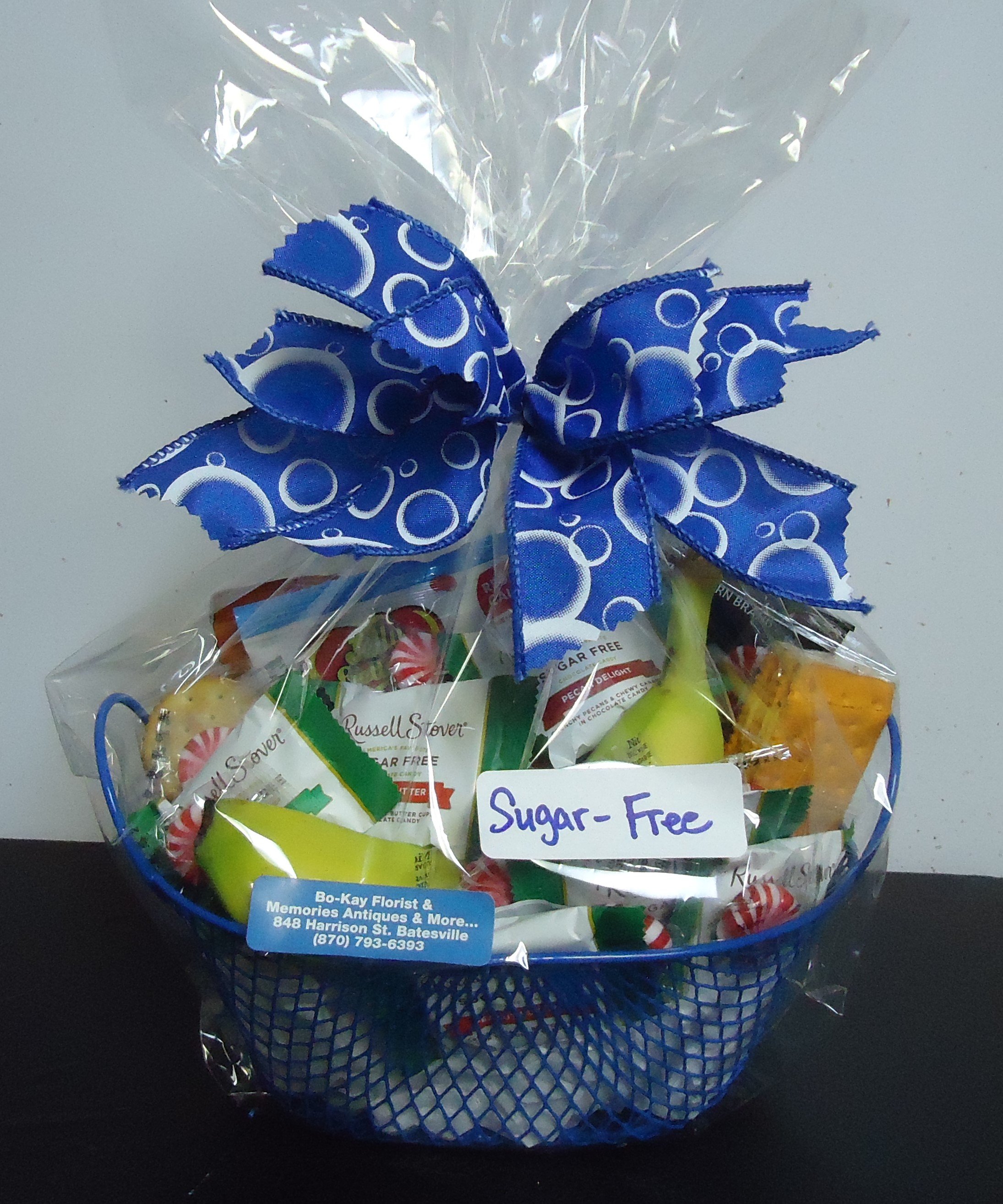 &quot;SUGAR-FREE&quot;  Goodie Basket
  $40.00 &amp; Up
  ( Need-24 Hour Notice)