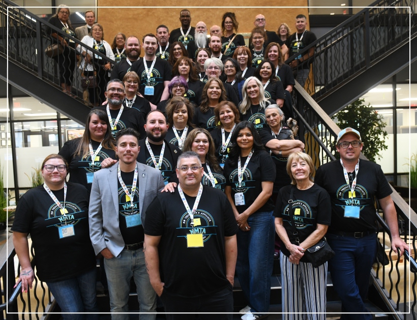 A group photo of business employees
