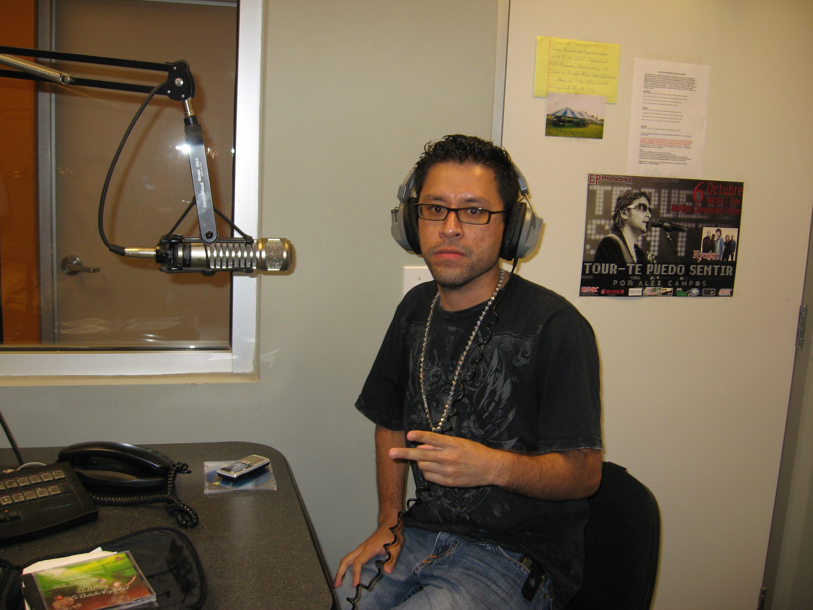 Radio Interview In McAllen, Tx.