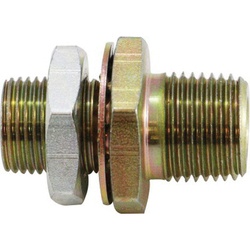 M x M Bulkhead with 3/4-16 Thread